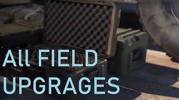 Modern Warfare - All Field Upgrades | No Commentary