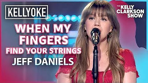 Kelly Clarkson Covers ' Find Your Strings By Jeff Daniels l Kellyoke