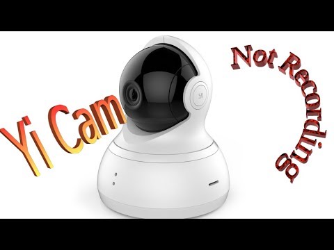 Yi Home Cam Not Recording Fix - Dome 