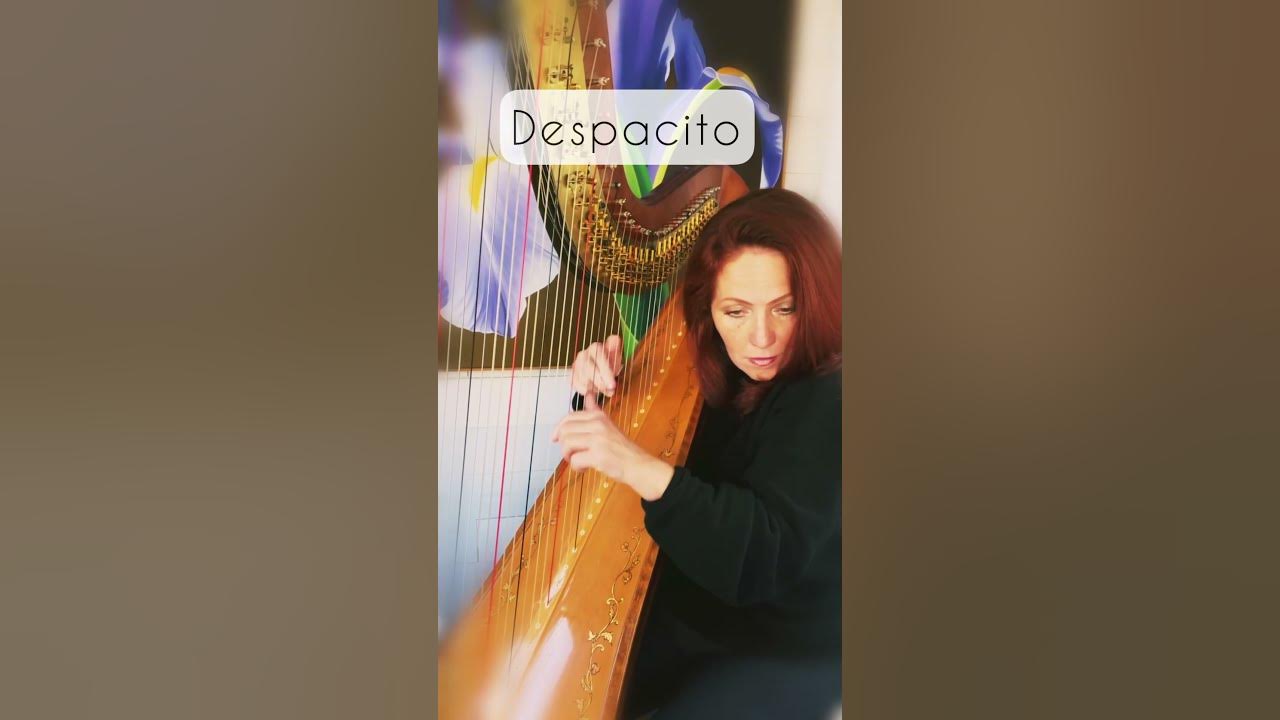 Despacito Luis Fonsi harp cover YouTube
