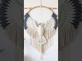 Macrame bird wall hanging/Macrame bird#shorts#short#yt#macrame