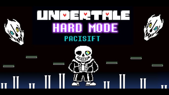 UNDERTALE Hard Mode: Sans Battle (fanmade genocide battle) by Vecc