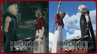 Aerith & Cloud's goodbye reference - Final Fantasy 7 Remake & Rebirth