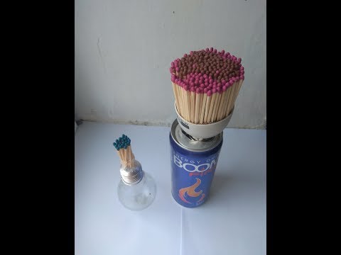 რა მოხდება თუ  1000 ღერ ასანთს ცეცხლს წავუკიდებთ