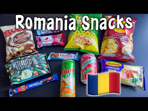 🇷🇴 Romania Snack Haul | Trying 11 Different Snacks!