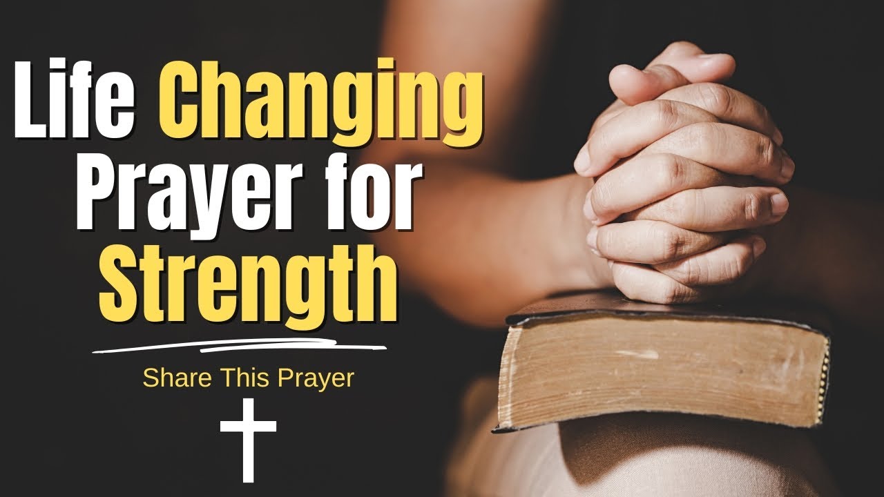 Life Changing Prayer for Strength, Peace, and Hope | Share This to ...