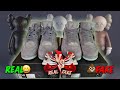 Vraie vs fausse air jordan 4 kaws