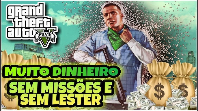 GTA 5 - COMO FICAR MUITO RICO (MALETA DE DINHEIRO INFINITO) 