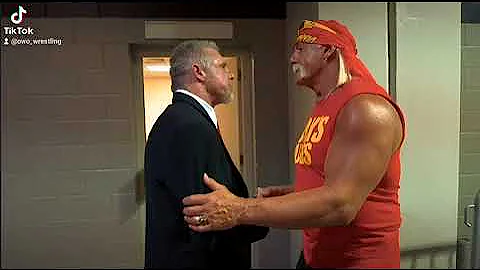 Ultimate Warrior and Hulk Hogan buried the hatchet
