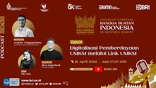 Podcast BBI Sumbar Eps. 1 - Digitalisasi Pemberdayaan UMKM melalui Link UMKM screenshot 5