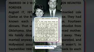 MARRIED IN 2 WEEKS, SEPARATED, THEN REUNITED FOREVER