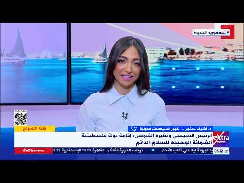 د أشرف سنجر خبير السياسات الدولية قبرص دولة شقيقة لمصر وهناك قفزة في التبادل التجاري بين البلدين