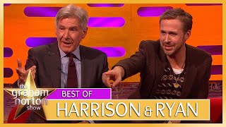 Celebrity Laughs: Harrison Ford \& Ryan Gosling | The Graham Norton Show