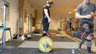 DEADLIFT: 205kg / 450lbs @18y. SHEIKO INTERMEDIATE RESULT
