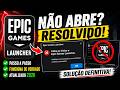 Epic Games Launcher NÃO ABRE? APRENDA COMO RESOLVER (2026 ATUALIZADO!)