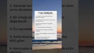 7 Acı Gerçek Hayatı Öğreten Ama Can Yakan Dersler