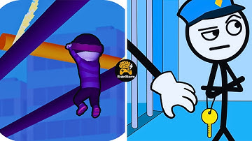 Roof Rails V/s Thief Puzzle || BrainStorm Walkthrough || Max Gameplay ||  EP-0598