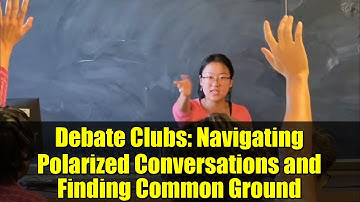 Debate Clubs: Navigating Polarized Conversations and Finding Common Ground