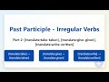 Master Irregular Past Participles – Take, Give, Write Explained Simply