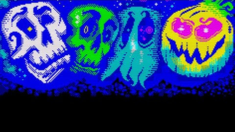 JONATHAN - TRICK OR TREAT (2022) Walkthrough, ZX Spectrum