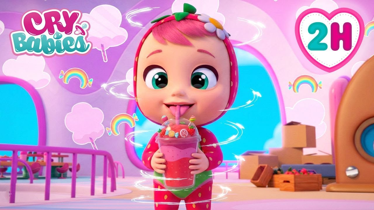 コニーが友達のために美味しいスムージーを作ったよ!🍓 | CRY BABIES 💞 | 全話配信中 | kitoons 日本語版