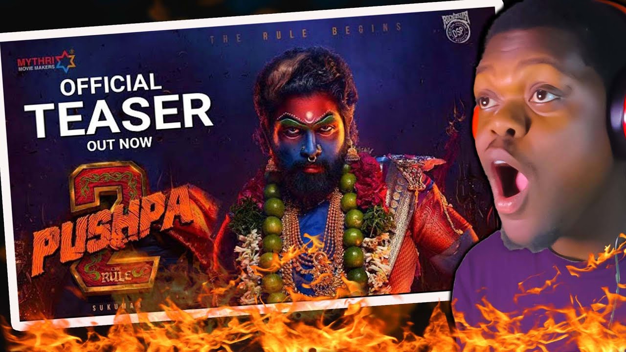 Pushpa 2 African Reaction To Official Trailer - TOLLYWOOD on arise