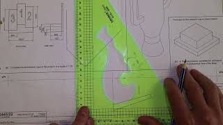 How to draw 2 PT Perspective - Design and Technology IGCSE  P5