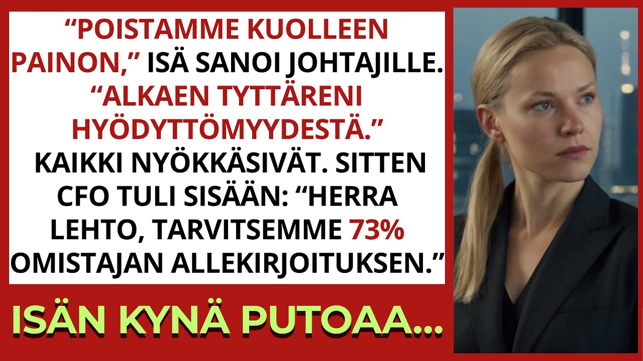 Isä julisti minut “hyväntekeväisyystapaukseksi” – mutta omistin yrityksen hiljaisesti