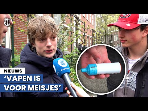 Jongeren eerlijk over vapen: ‘Is beetje sneu’