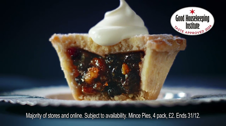 Morrisons Christmas 2024 - Mince Pies