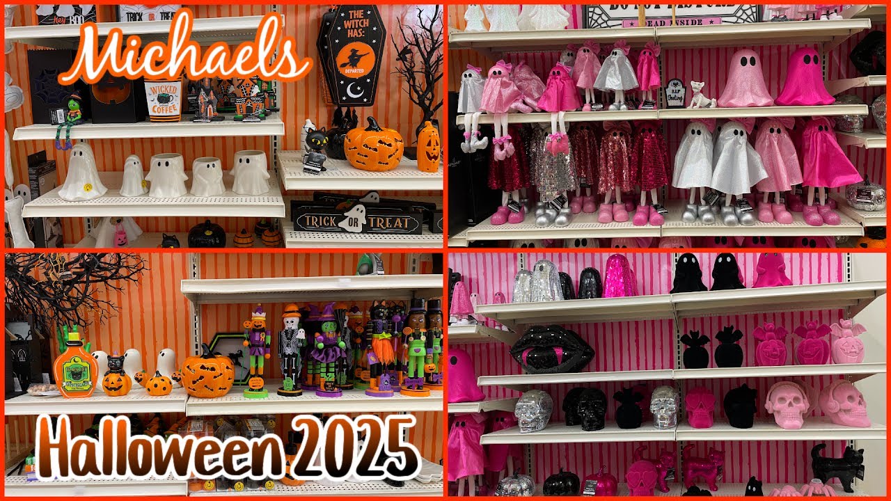 Michaels HALLOWEEN 2025 Decor 🎃👻🕷️ - YouTube