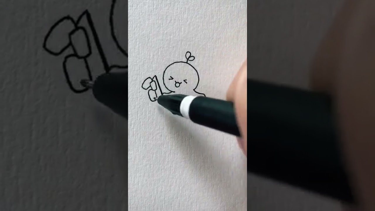 Hướng dẫn vẽ tranh bé mầm đốt pháo ngày tết #shorts #art | Tổng hợp các kiến thức về ve tranh ve ngay tet mới cập nhật