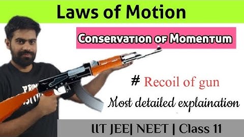 Class-11 ch-5(L-4) Laws of motion | Conservation of Linear momentum | Recoil of gun | Ombir Jindher
