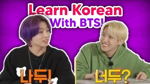 Learn Korean with BTS || BTS RUN 144 || 21koreanlearner