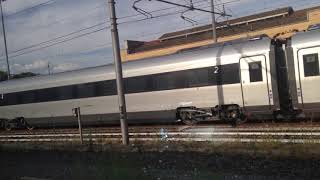 Treno AV ETR700 in sosta ad Orte