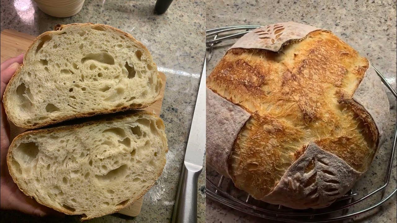 Simple Sourdough How to Shape and Score a Boule (basic) YouTube