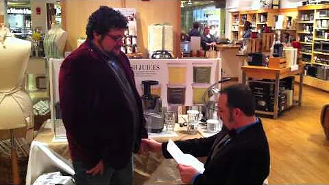 A proposal at a Beekman 1802 Heirloom Cookbook Sig...