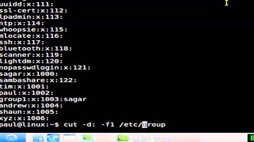 How to list all groups in Linux