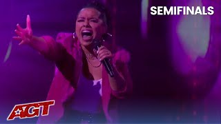 Brooke Simpson MAKES AMERICA PROUD With Her Show Stopping Semifinals AGT Performance!