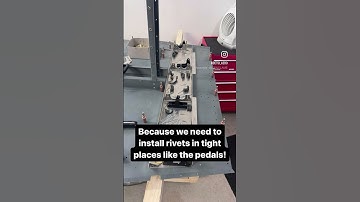 Why did we need to customize our rivet gun? ✈️ Sling TSi Build