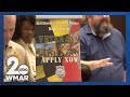 Veterans Seek New Beginnings At Maryland Job Fair Ahead Of National Hire A Veteran Day Veterans Seek New Beginnings At Maryland Job Fair Ahead Of National Hire A Veteran Day