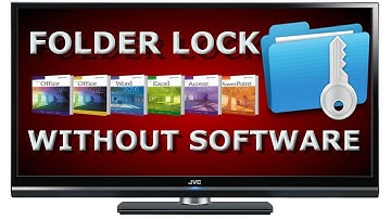 How to Lock Folder Without any Software in Windows-7or Windows-8/8.1 or Windows-10 in Hindi.