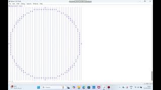 How to print a hollow circle pattern in python without using Graphic libraries