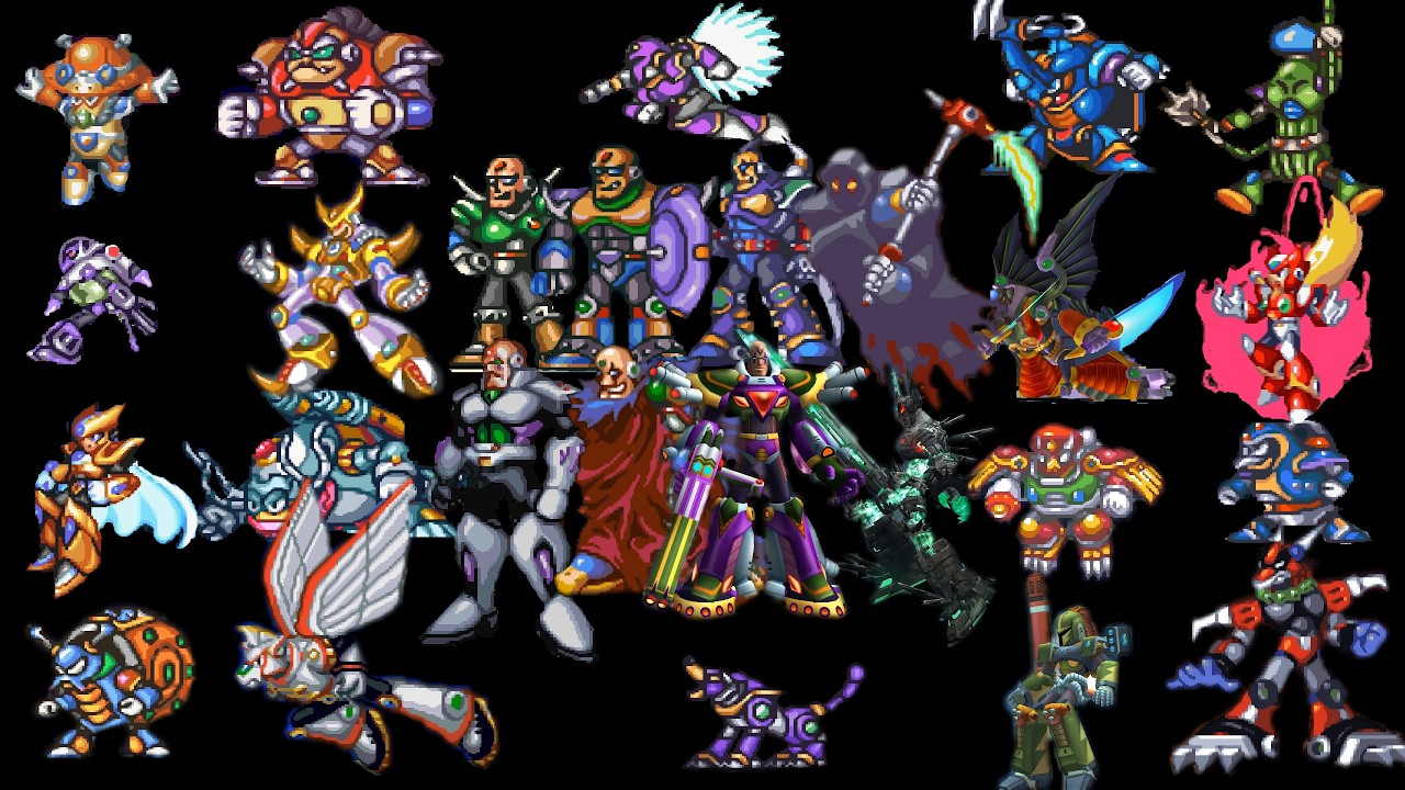 【ロックマンXアニバーサリーコレクションX1~X8】X編 全ボス戦 ノーダメージ (特殊武器無し ファントムΣ ハイマックス除く)