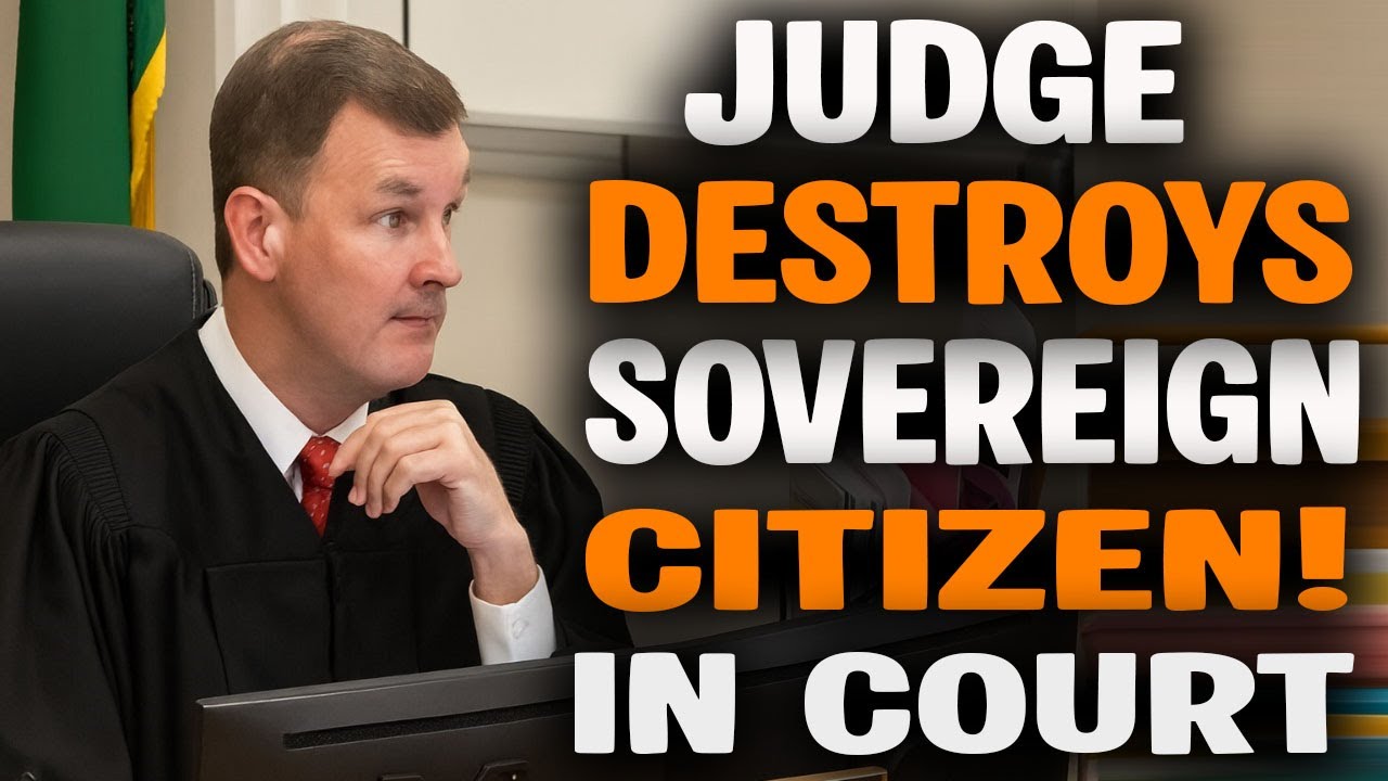 Judge GOES OFF On Sovereign Citizen During Heated Courtroom Exchange!!!