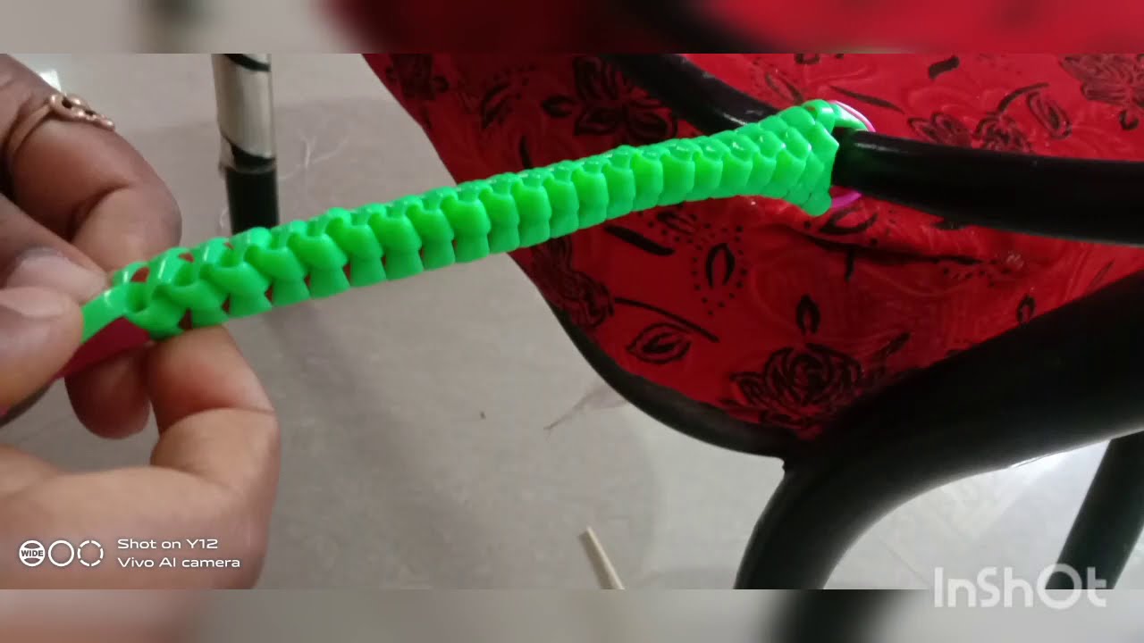TAMIL - Murukku handle  for  plactic wire  koodai  முறுக்கு கைப்பிடி போடுவாது