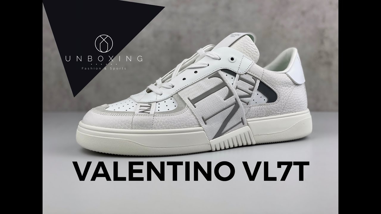 Valentino Garavani VL7T ‘white/ice’ | UNBOXING & ON FEET | luxury sneaker | 2020