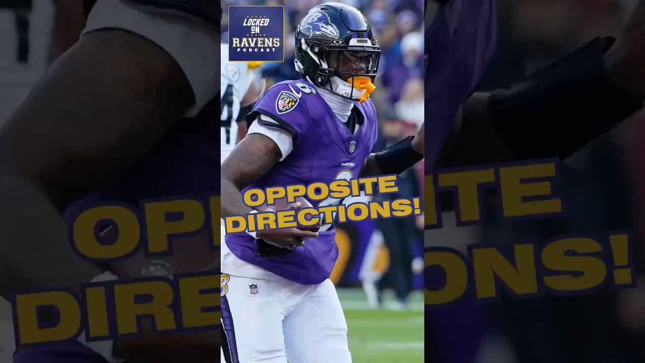 Baltimore Ravens, Pittsburgh Steelers headed in VERY opposite directions #ravens #steelers #nfl Baltimore Ravens, Pittsburgh Steelers headed in VERY opposite directions #ravens #steelers #nfl