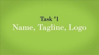 Task Name, Tagline And Logo Wsj Startup Of The Year Week 3