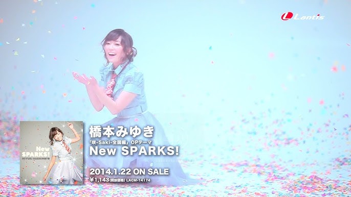 Tvアニメ 咲 Saki 全国編 Opテーマ 橋本みゆき New Sparks Music Clip Short Size Youtube